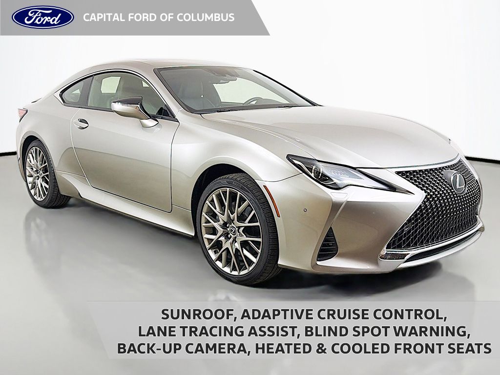 Silver 2019 Lexus RC Coupe All-Wheel Drive 6-Speed Automatic