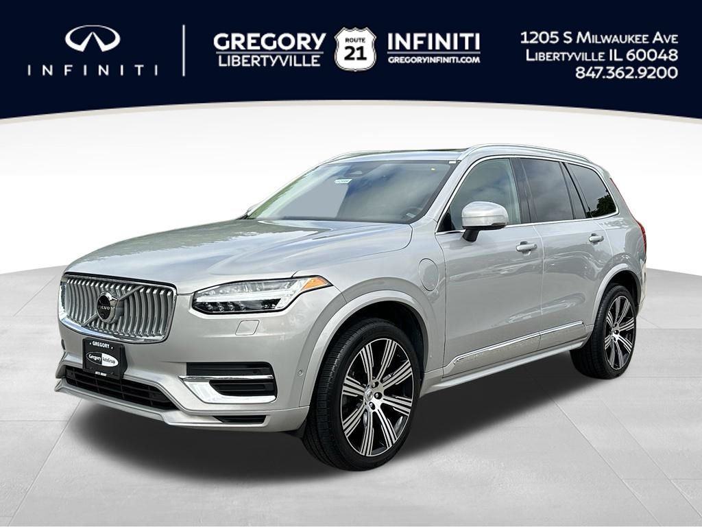 Silver Dawn Metallic 2023 Volvo XC90 SUV / Crossover All-Wheel Drive Automatic
