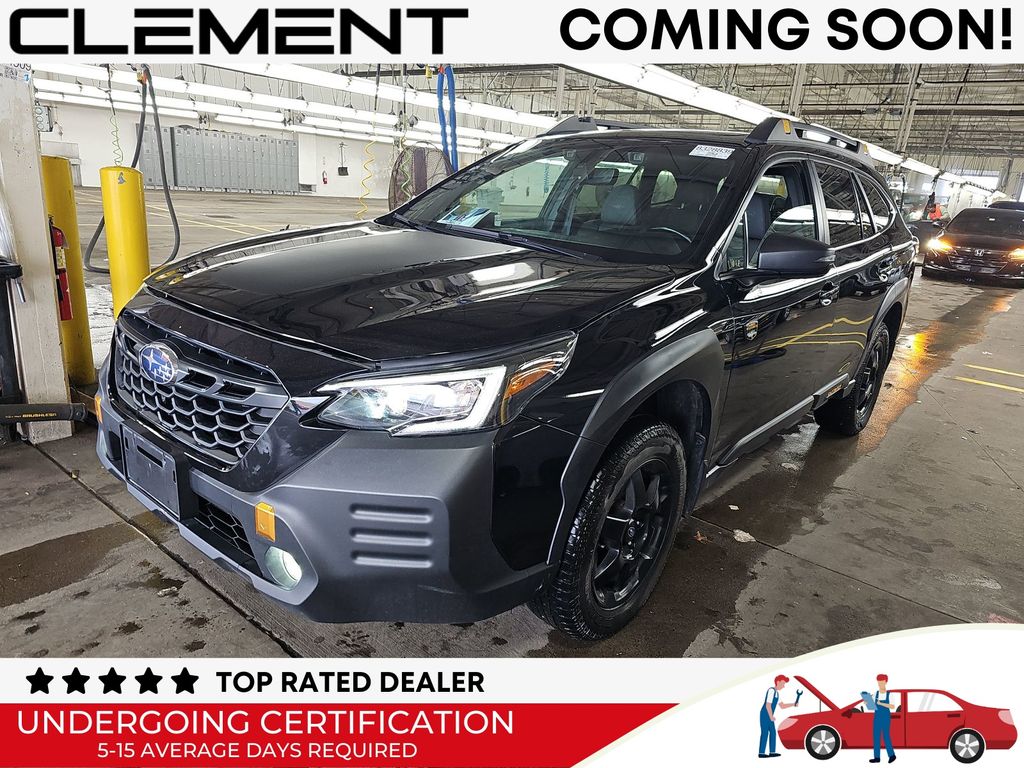 Crystal Black Silica 2022 Subaru Outback Wilderness Crossover AWD SUV / Crossover All-Wheel Drive Continuously Variable Transmission