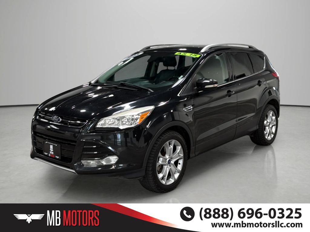 Tuxedo Black 2015 Ford Escape Titanium AWD SUV / Crossover All-Wheel Drive 6-Speed Automatic
