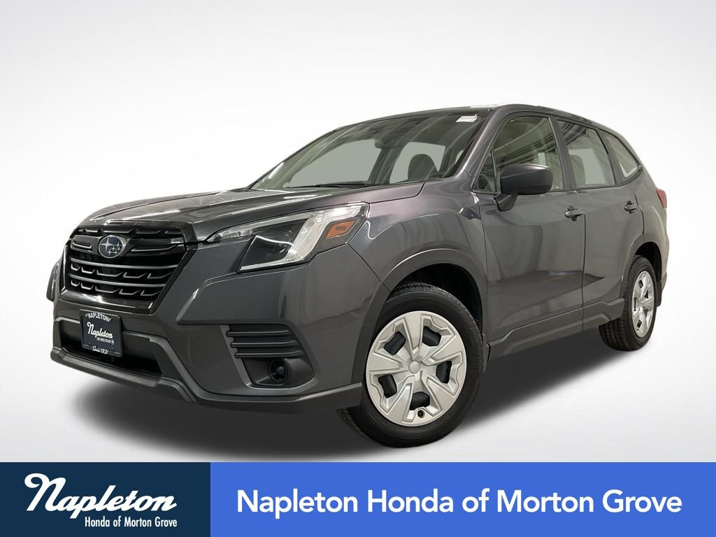 Magnetite Gray Metallic 2024 Subaru Forester SUV / Crossover All-Wheel Drive Continuously Variable Transmission