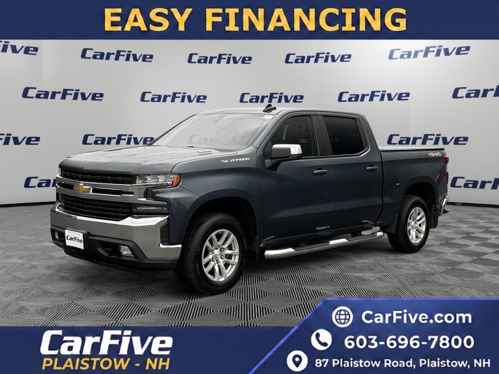 Shadow Gray Metallic 2020 Chevrolet Silverado 1500 Pickup Truck Four-Wheel Drive Automatic