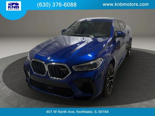 Marina Bay Blue Metallic 2022 BMW X6 M SUV / Crossover All-Wheel Drive 8-Speed Automatic