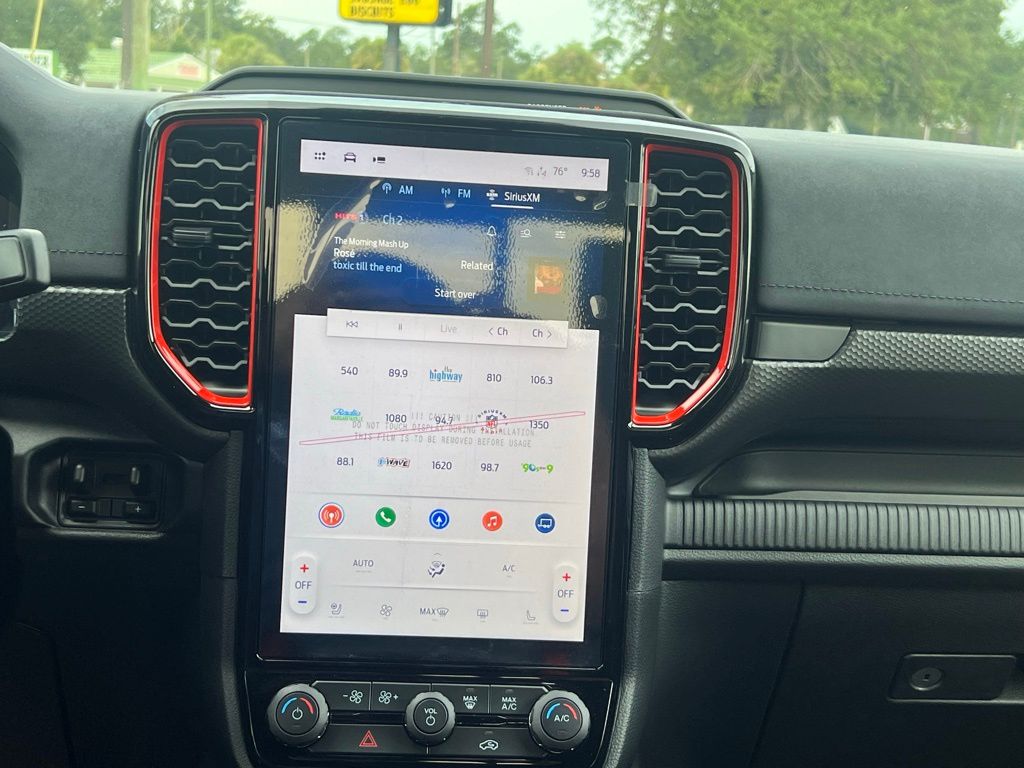 2025 Ford Ranger Raptor White at Walterboro Ford