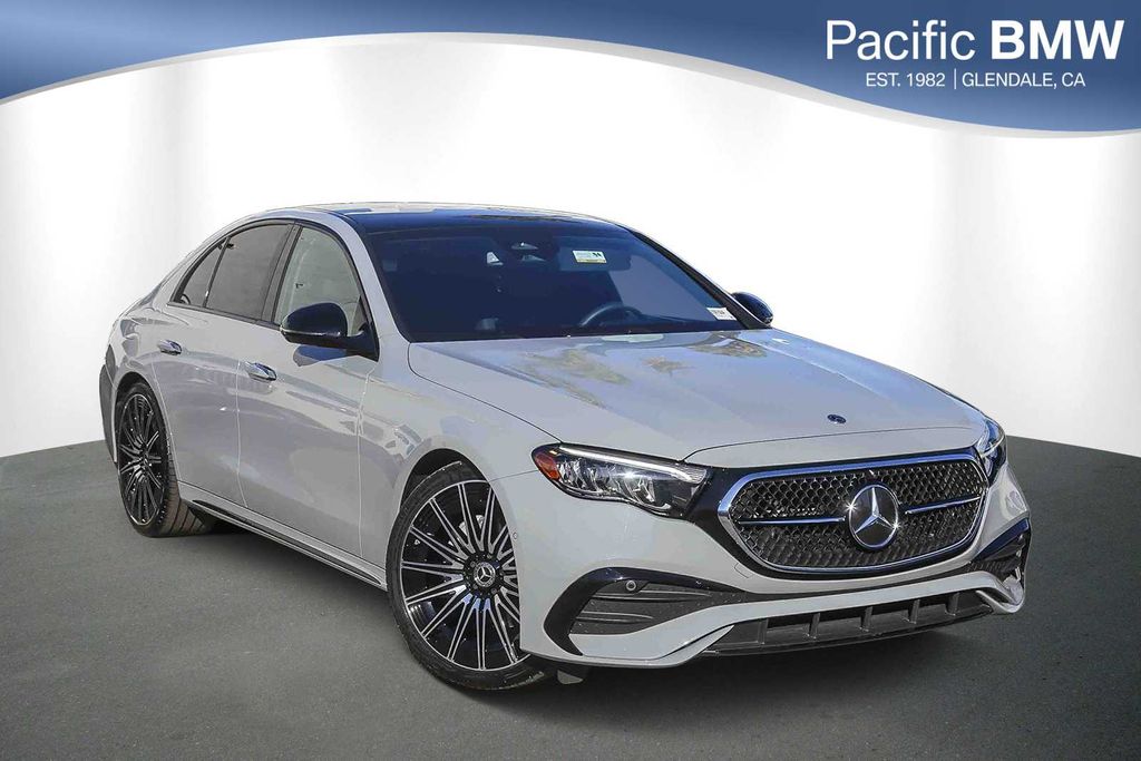 Gray 2026 Mercedes-Benz E-Class E 350 RWD Sedan Rear-Wheel Drive 9-Speed Automatic