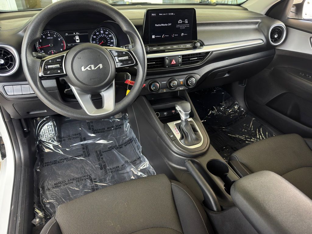 2024 Kia Forte LX White at Joe Myers Mazda Kia