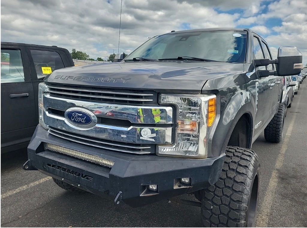 Gray (Magnetic) 2017 Ford F-250 Super Duty Pickup Truck Four-Wheel Drive 6-Speed Automatic