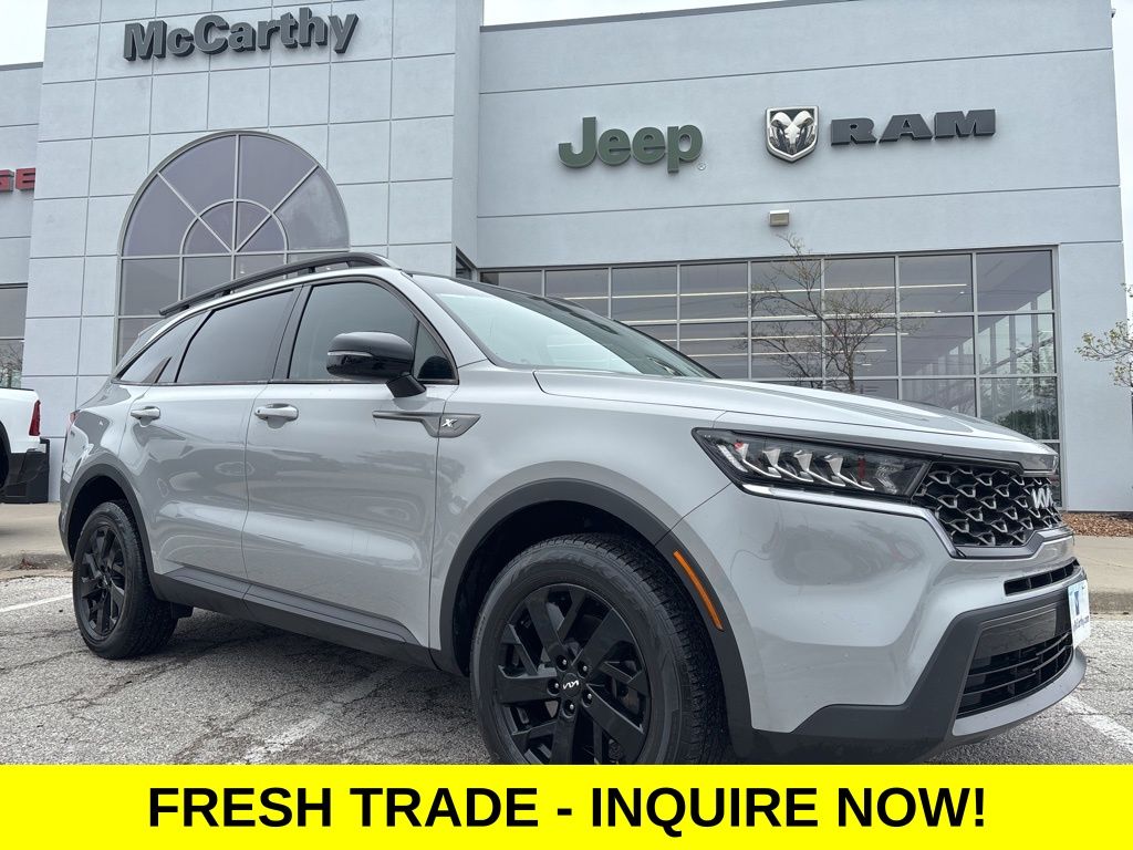 Wolf Gray 2022 Kia Sorento X-Line S AWD SUV / Crossover All-Wheel Drive 8-Speed Automatic