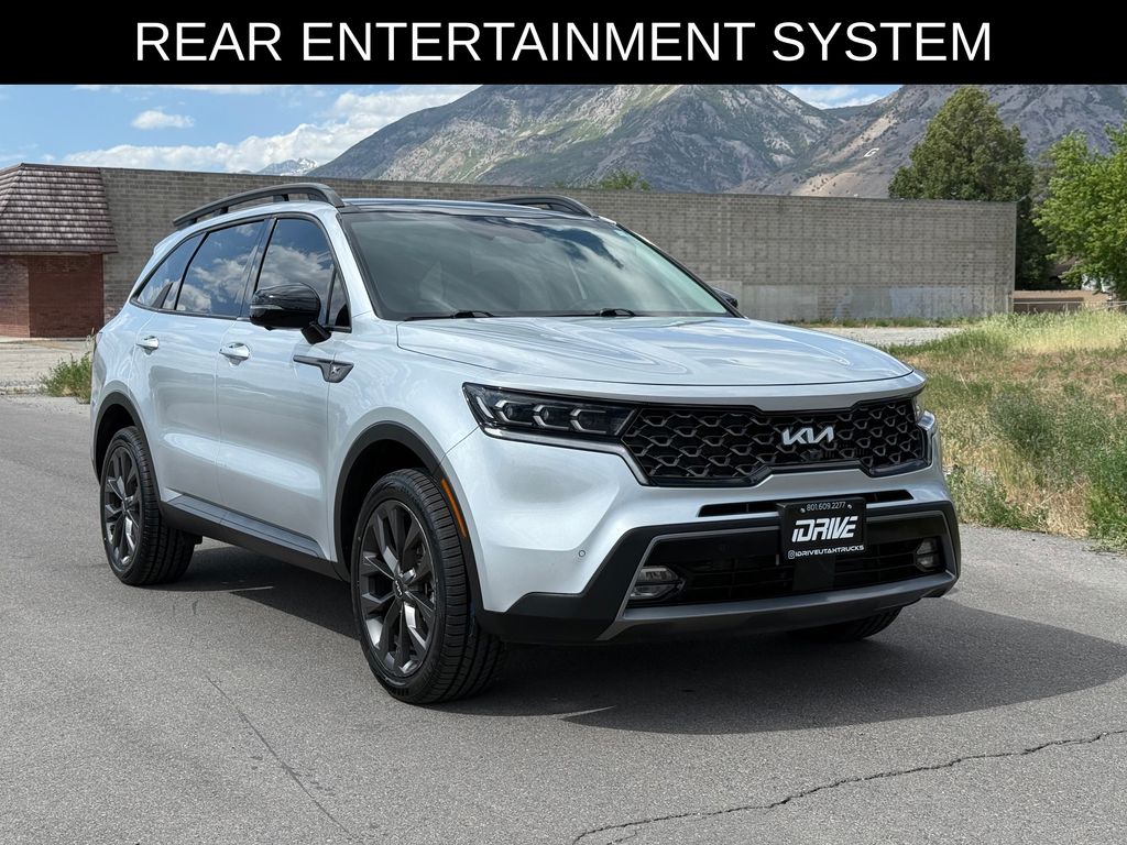 Sparkling Silver 2022 Kia Sorento SUV / Crossover All-Wheel Drive 8-Speed Dual Clutch