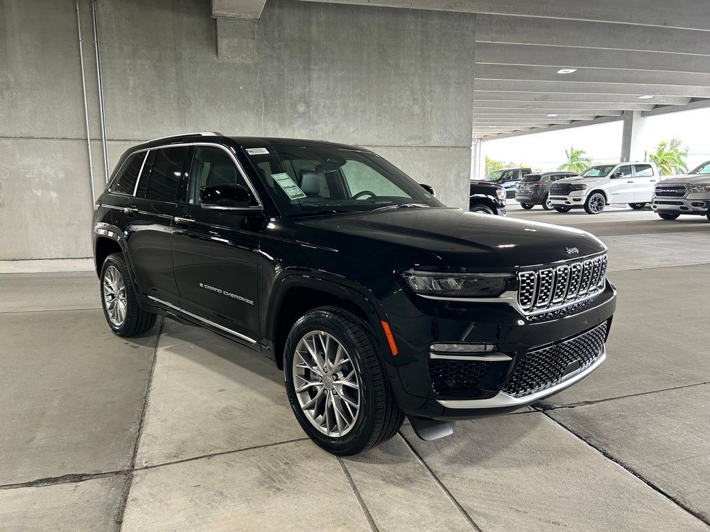 Certified 2024 Jeep Grand Cherokee Summit 4xe with VIN 1C4RJYE6XRC711815 for sale in Miami, FL