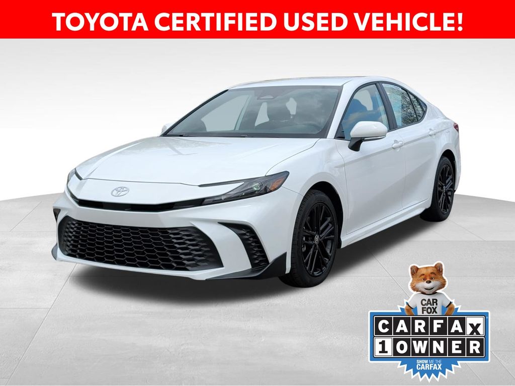 Ice Cap 2025 Toyota Camry SE AWD Sedan All-Wheel Drive Continuously Variable Transmission