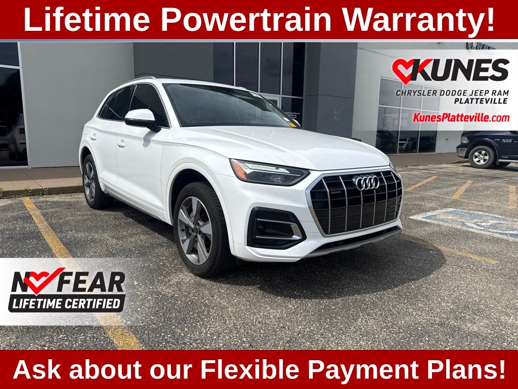 Ibis White 2023 Audi Q5 SUV / Crossover All-Wheel Drive 7-Speed Automatic