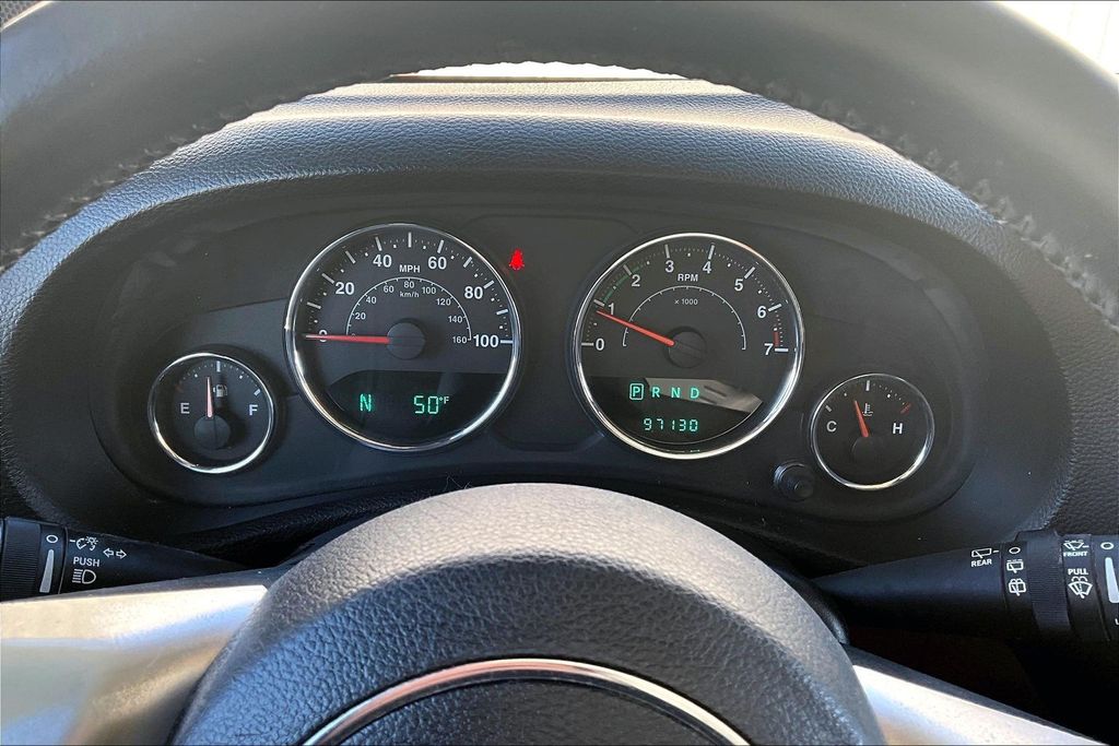 Used 2013 Red Jeep Unlimited Sahara image 14