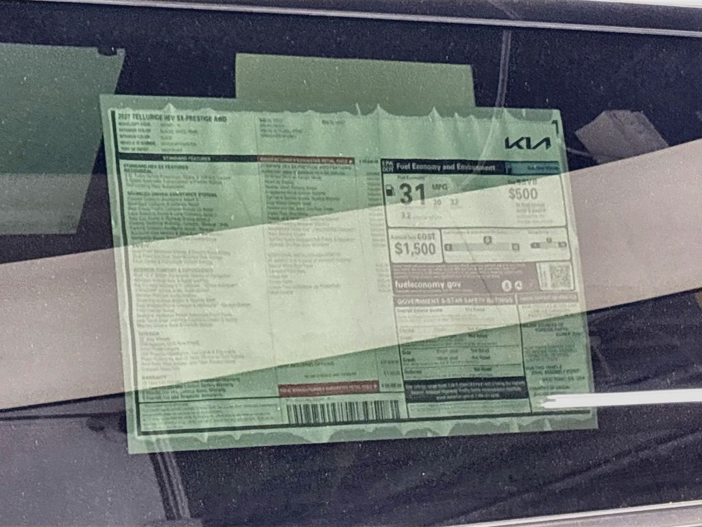 2027 Kia Telluride Hybrid SX Prestige
