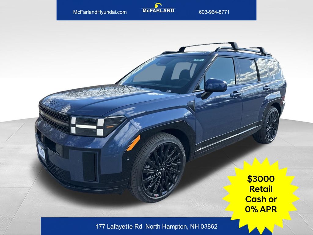 Atlantis Blue 2026 Hyundai Santa Fe SUV / Crossover All-Wheel Drive 8-Speed Automatic