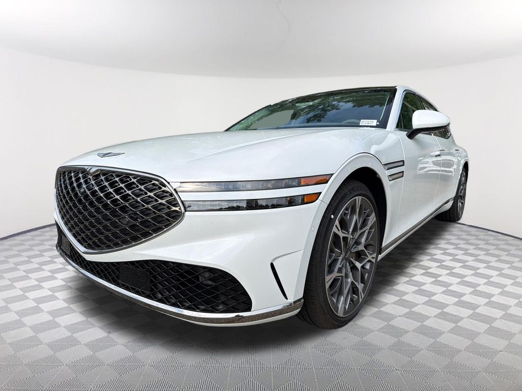 Uyuni White 2026 Genesis G90 Sedan All-Wheel Drive 8-Speed Automatic