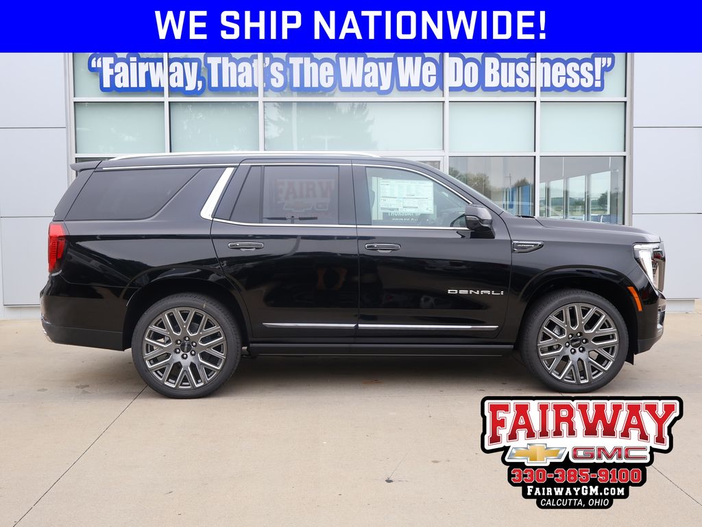 Onyx Black 2026 GMC Yukon SUV / Crossover Four-Wheel Drive