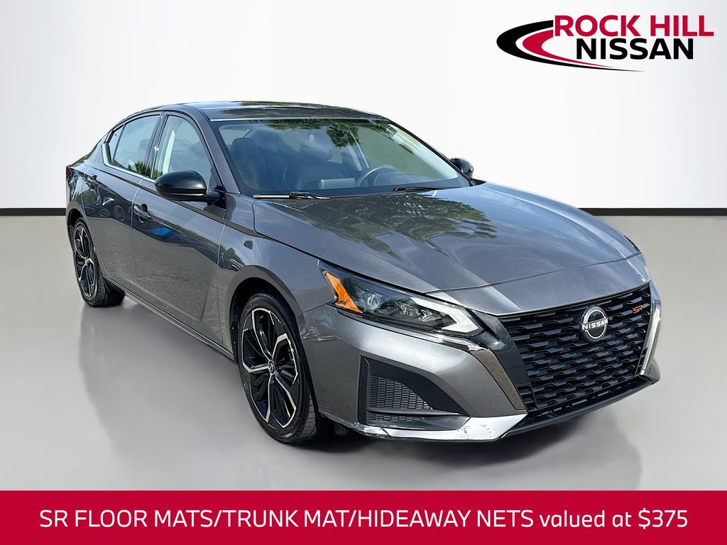 Gray (Gun Metallic) 2024 Nissan Altima Sedan Front-Wheel Drive Continuously Variable Transmission