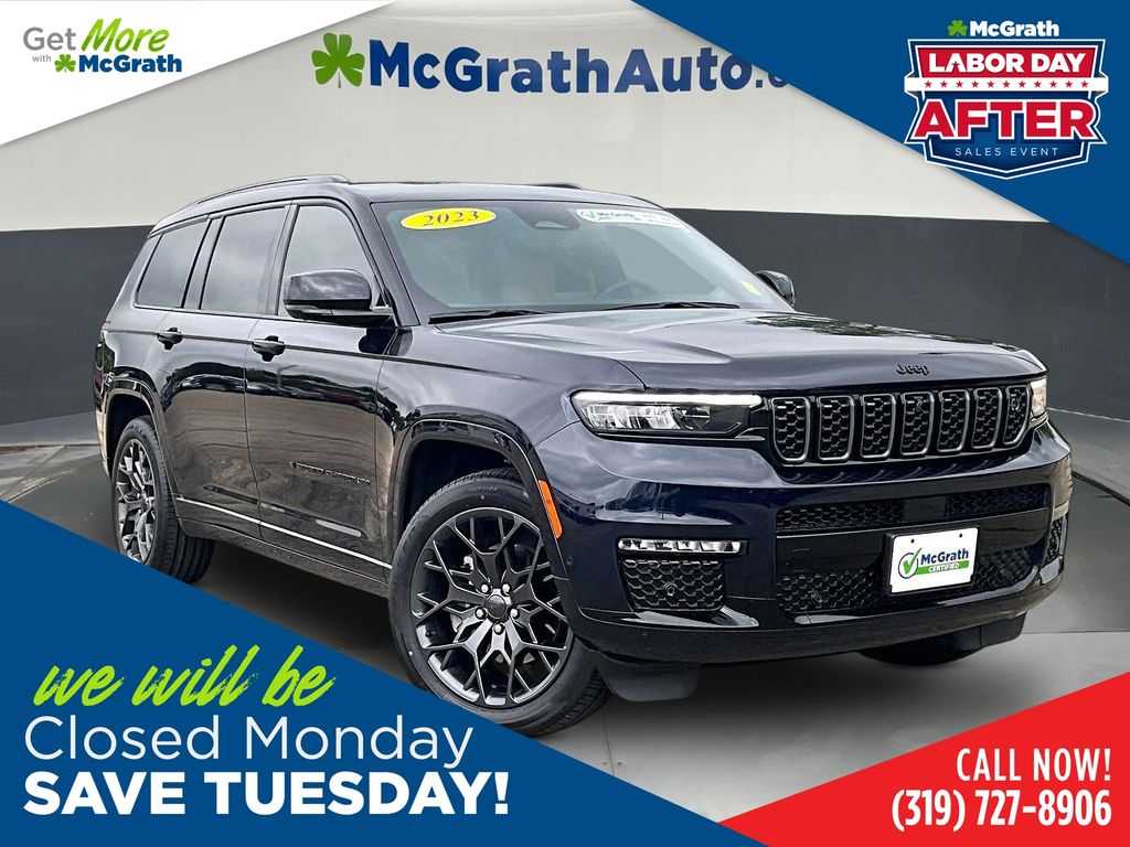 Midnight Sky 2023 Jeep Grand Cherokee L SUV / Crossover Four-Wheel Drive 8-Speed Automatic