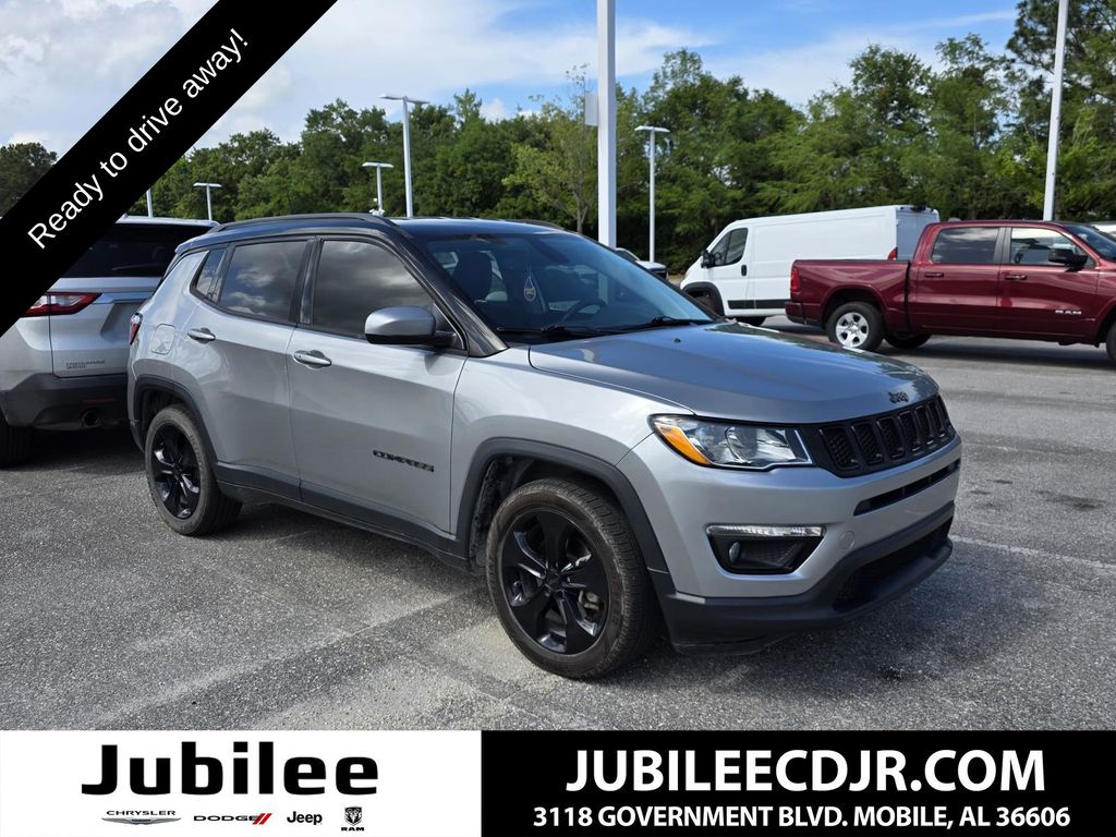 Billet Silver Metallic Clearcoat 2019 Jeep Compass Altitude FWD SUV / Crossover Front-Wheel Drive 6-Speed Automatic