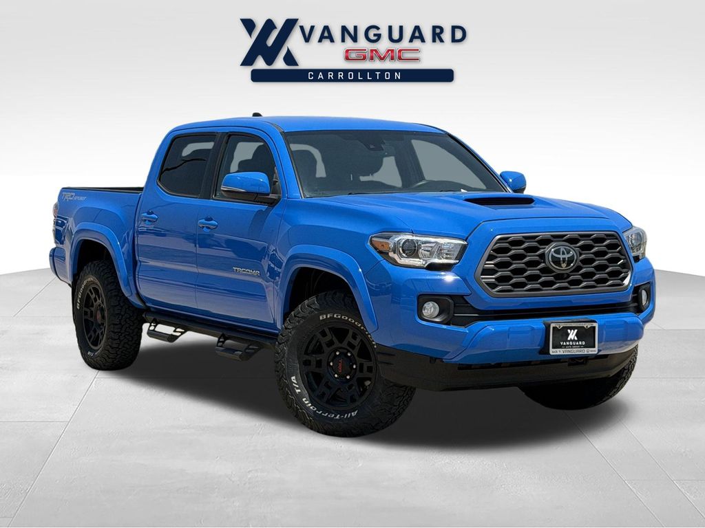 Voodoo Blue 2021 Toyota Tacoma Pickup Truck 4X2 6-Speed Automatic