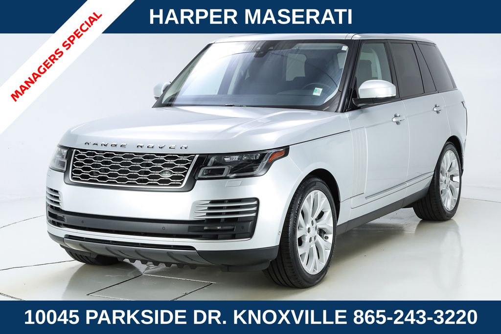 Silver 2019 Land Rover Range Rover SUV / Crossover All-Wheel Drive 8-Speed Automatic