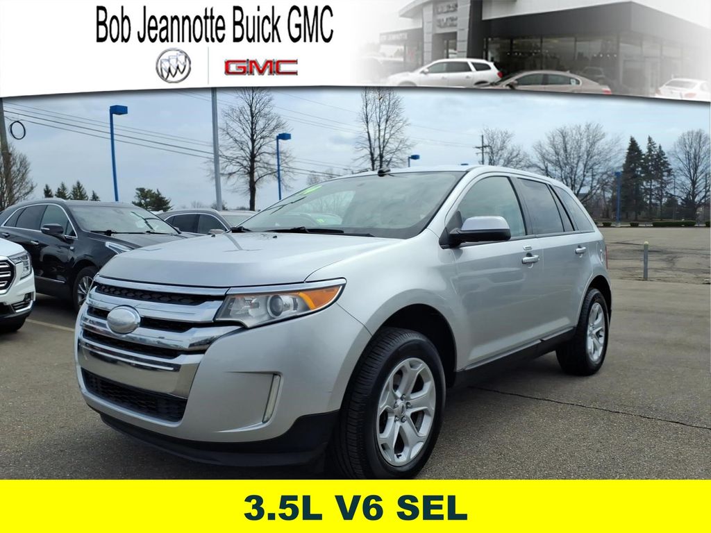 Ingot Silver 2014 Ford Edge SEL SUV / Crossover Front-Wheel Drive 6-Speed Automatic