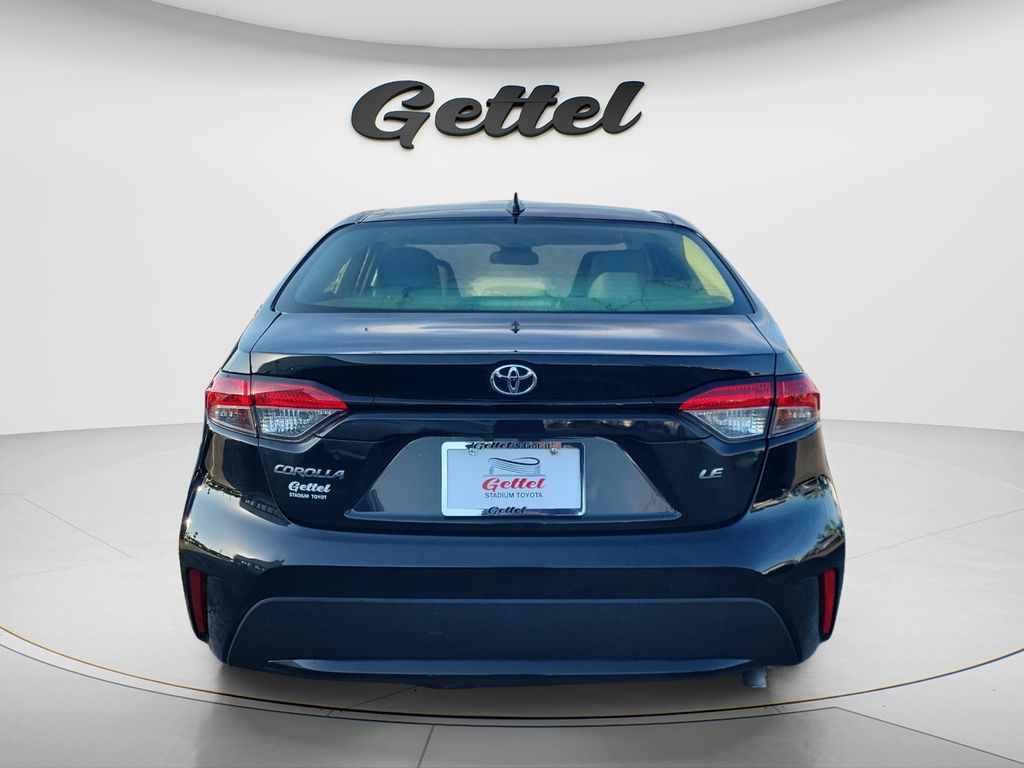 Certified Used 2022 Black Toyota LE image 6