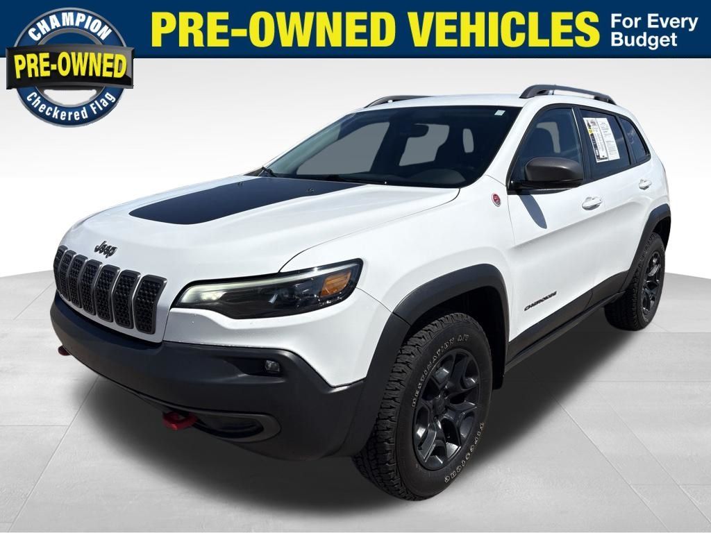 Bright White Clearcoat 2020 Jeep Cherokee SUV / Crossover Four-Wheel Drive 9-Speed Automatic