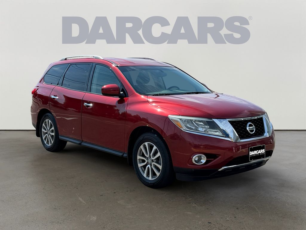 Cayenne Red Pearl 2015 Nissan Pathfinder SUV / Crossover Four-Wheel Drive Continuously Variable Transmission