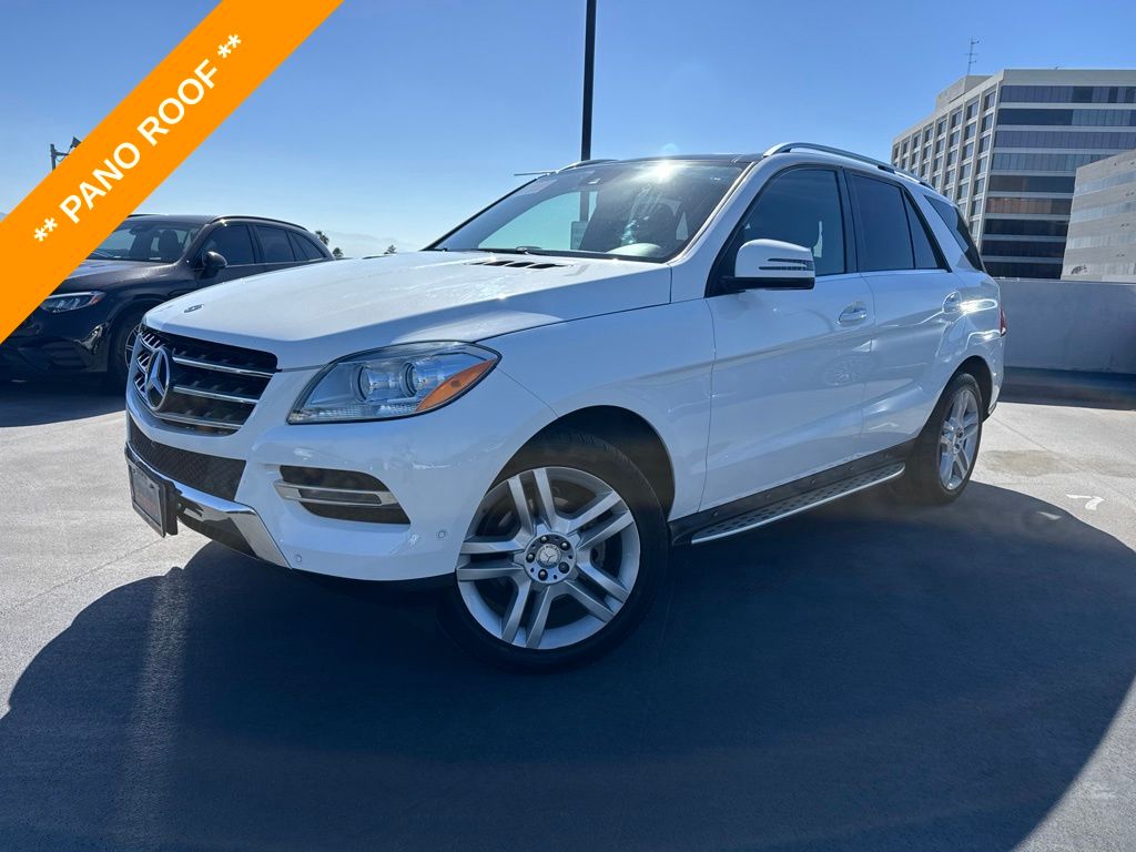 Polar White 2015 Mercedes-Benz M-Class SUV / Crossover Rear-Wheel Drive 7-Speed Automatic