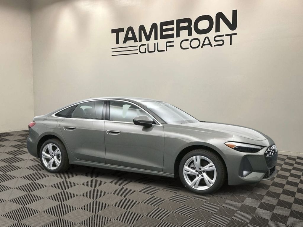 Chronos Gray Metallic 2025 Audi A5 quattro Premium Plus Sedan Sedan All-Wheel Drive 7-Speed Automatic