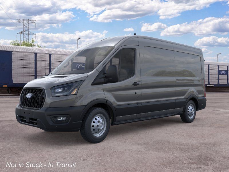 Carbonized Gray Metallic 2026 Ford Transit Cargo Van All-Wheel Drive