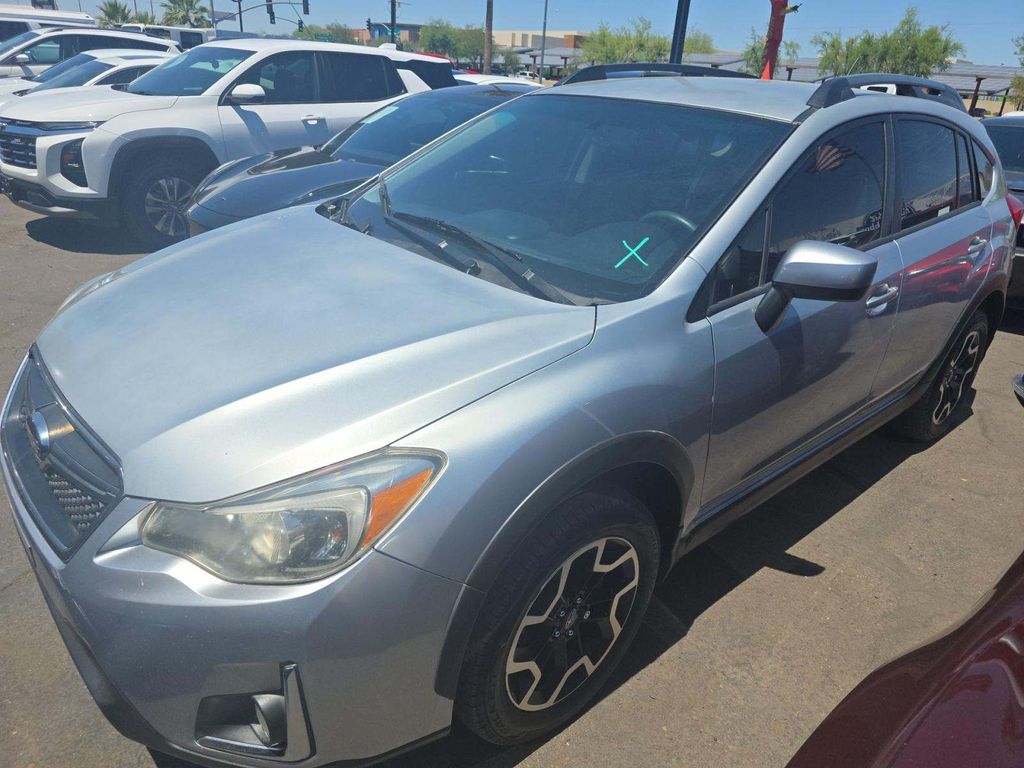 Ice Silver Metallic 2017 Subaru Crosstrek SUV / Crossover All-Wheel Drive Continuously Variable Transmission