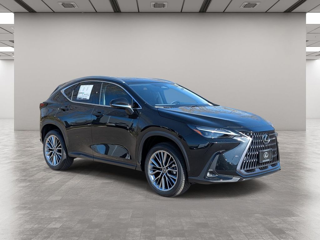 Black (Caviar) 2026 Lexus NX Hybrid 350h Luxury AWD SUV / Crossover All-Wheel Drive Continuously Variable Transmission