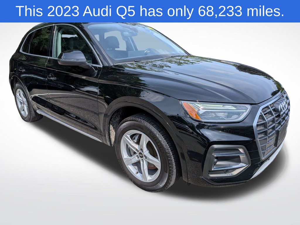 Brilliant Black 2023 Audi Q5 SUV / Crossover All-Wheel Drive 7-Speed Automatic