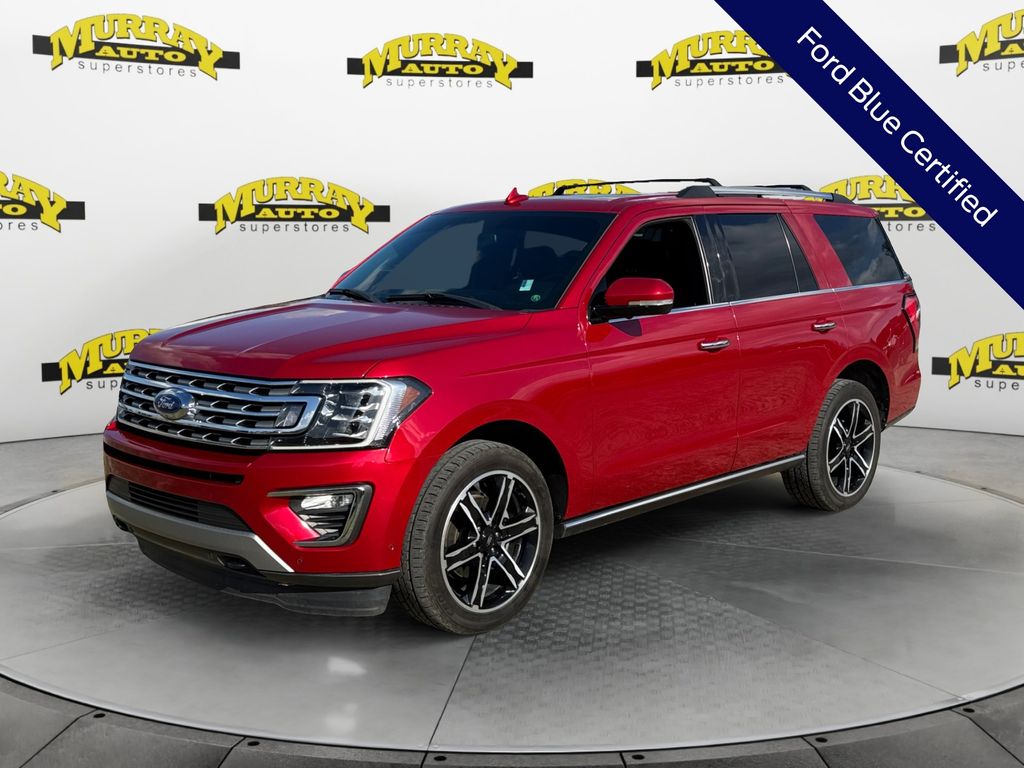 Red Metallic 2020 Ford Expedition Limited 4WD SUV / Crossover Four-Wheel Drive Automatic