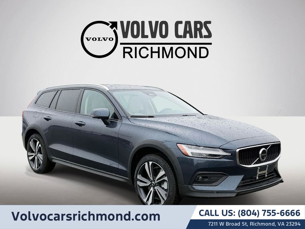 Denim Blue Metallic 2026 Volvo V60 Cross Country B5 Plus AWD Wagon All-Wheel Drive Automatic