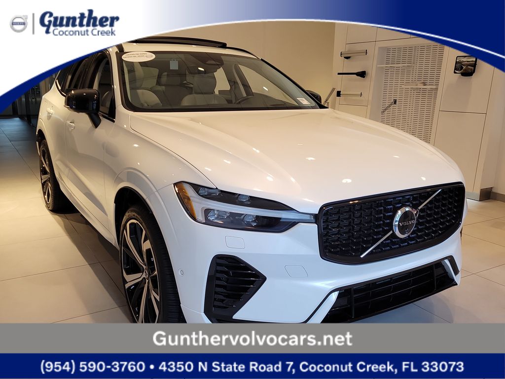 Crystal White 2025 Volvo XC60 SUV / Crossover All-Wheel Drive Automatic