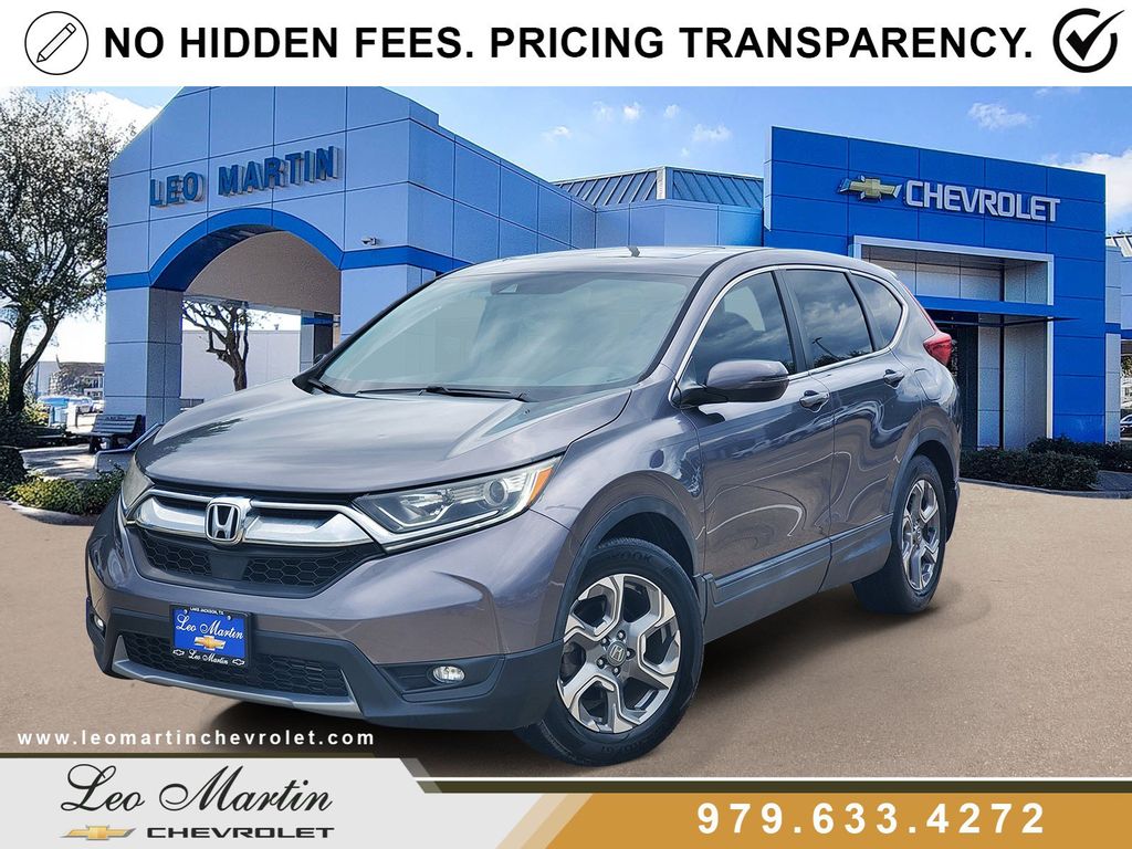 Gray 2018 Honda CR-V SUV / Crossover Front-Wheel Drive Continuously Variable Transmission