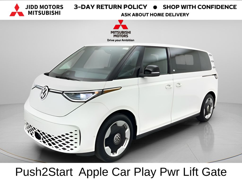 Candy White 2025 Volkswagen ID.Buzz Pro S RWD Minivan Rear-Wheel Drive Automatic