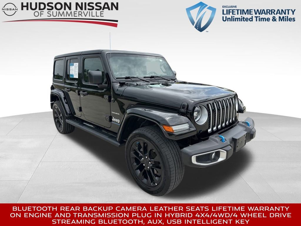 2023 Black Clearcoat Jeep Wrangler 4xe Sahara 4xe SUV