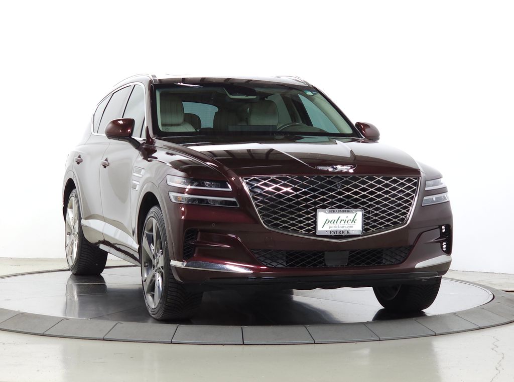 Lima Red 2021 Genesis GV80 SUV / Crossover 8-Speed Automatic