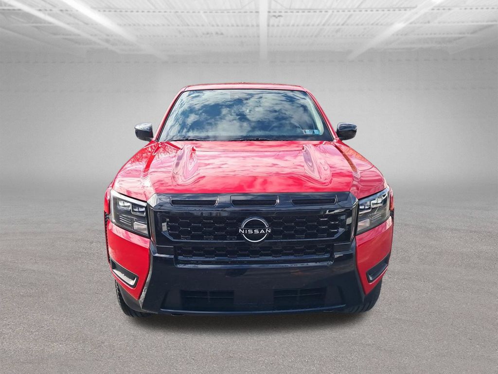 2026 Nissan Frontier SV Red at John Sisson Motors