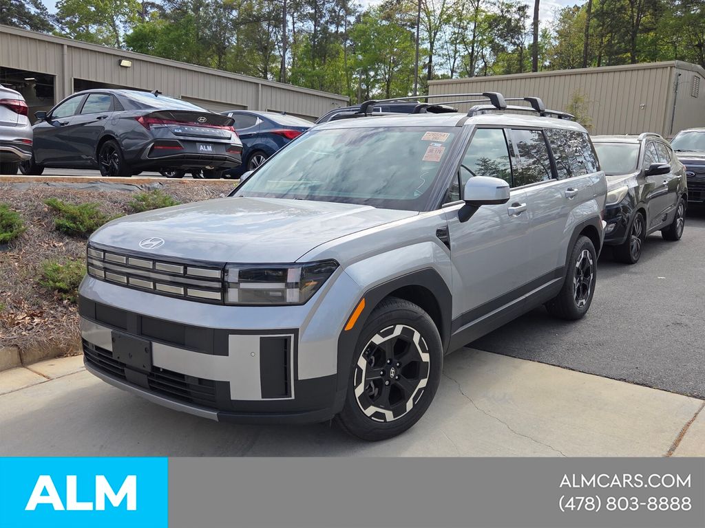 Shimmering Silver Pearl 2025 Hyundai Santa Fe SEL AWD SUV / Crossover All-Wheel Drive Automatic