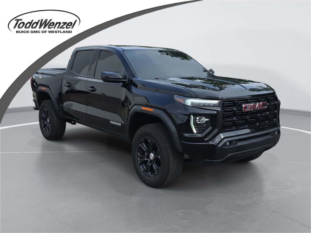 Onyx Black 2023 GMC Canyon Pickup Truck Four-Wheel Drive 8-Speed Automatic