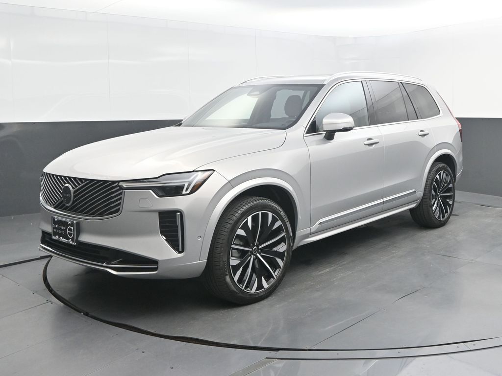 Silver Dawn Metallic 2025 Volvo XC90 B5 Plus Bright Theme 7-Passenger AWD SUV / Crossover All-Wheel Drive Automatic