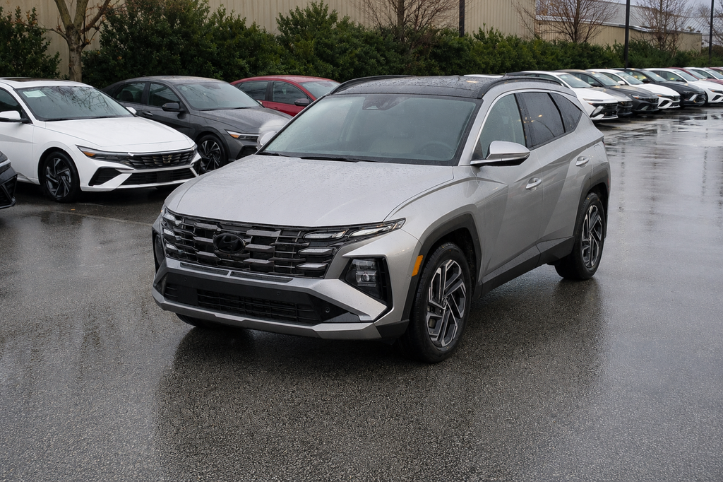 Shimmering Silver 2026 Hyundai Tucson Hybrid SUV / Crossover All-Wheel Drive 6-Speed Automatic