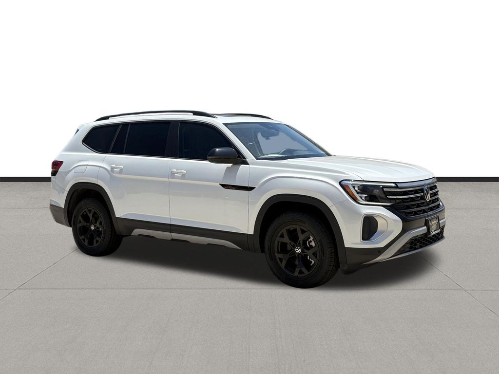 2024 Volkswagen Atlas 2.0T Peak Edition SEL White at DeMontrond Gulf Freeway