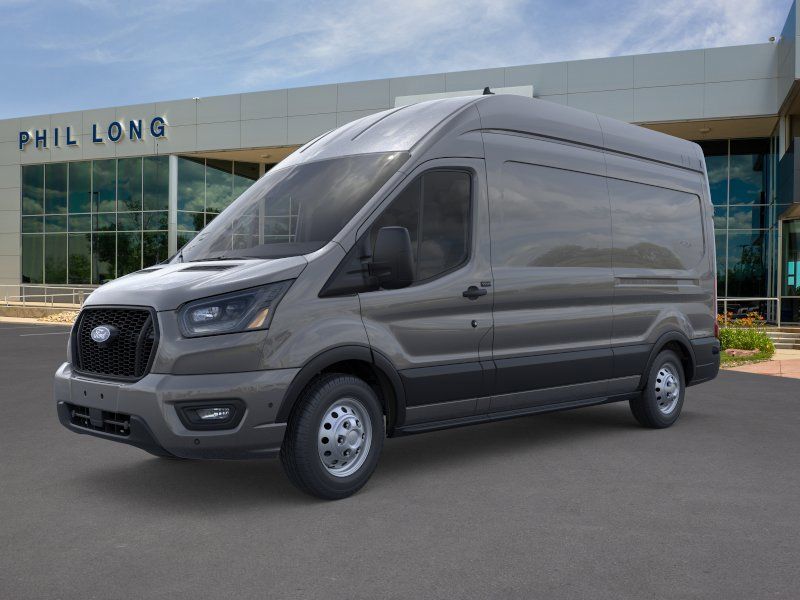 Carbonized Gray Metallic 2026 Ford Transit Cargo 250 High Roof LB AWD Van All-Wheel Drive